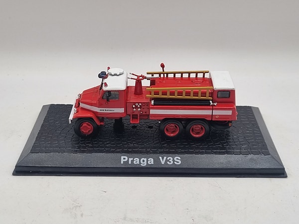 Praga V3S brannbil – Diecast modell 1:72
