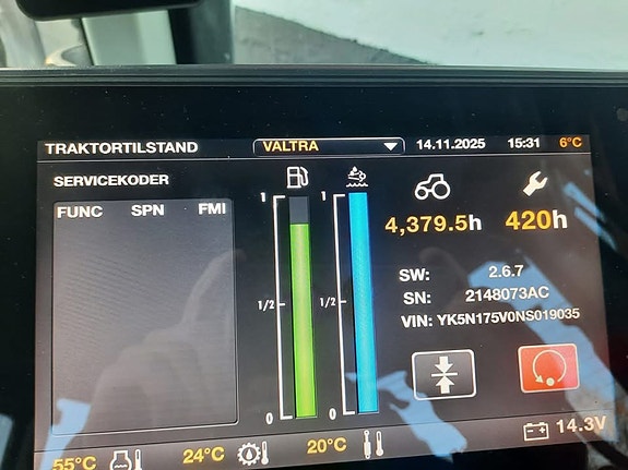 Valtra N175VST GPS klar 2022, kr 1 275 000,-
