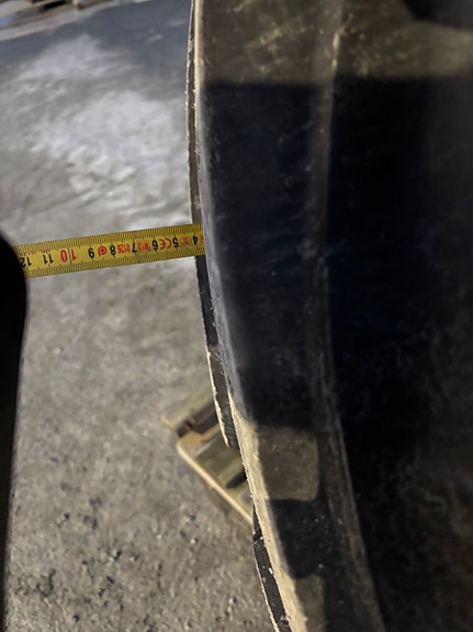 Trelleborg TM800,  650/65R38 - 540/65R28 Svarte felger Valtra T-serie etc