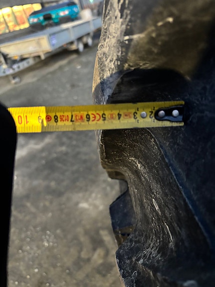 Trelleborg TM800,  650/65R38 - 540/65R28 Svarte felger Valtra T-serie etc