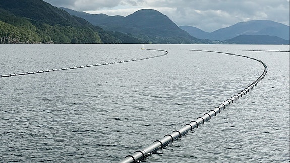 Pronofa Møre AS' sjøanlegg i Hustadvika.