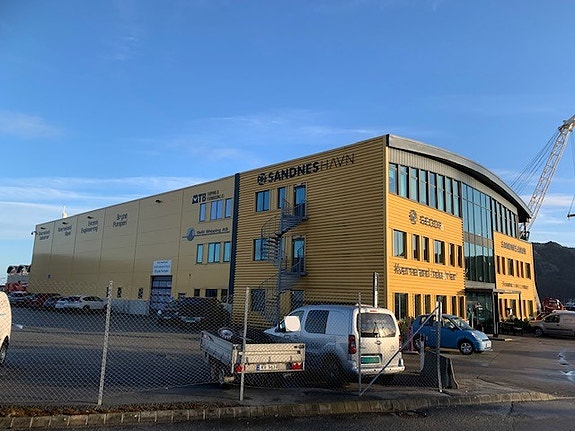 Vi holder til i Sandnes havn