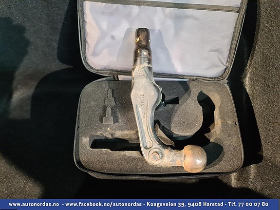  Avtagbart hengerfeste med 1600 kg slepevekt