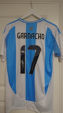 Signert Garnacho Argentina fotballdrakt