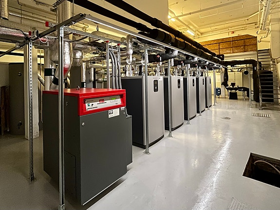 Ferdig bergvarmeanlegg, Grunerløkka