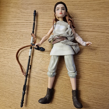 Star Wars Destiny of Rey Jakku Action figure forces Hasbro 2016