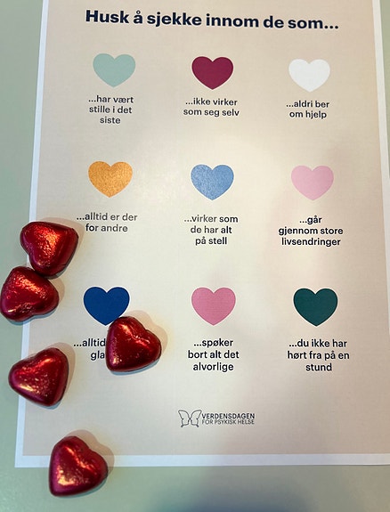 Vi bryr oss om hverandre