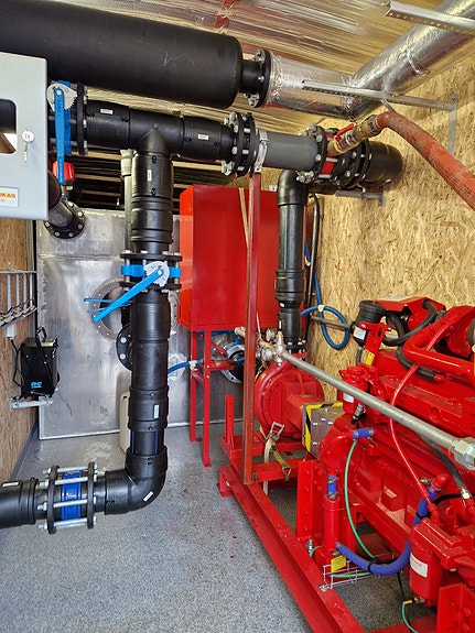 Skumanlegg designa av prosjektingeniør i Nortronik