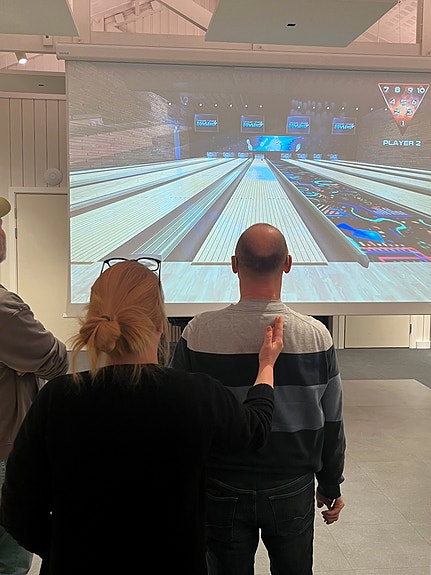 På kveld tilrettelegger aktivitør for aktiviteter for de som ønsker det