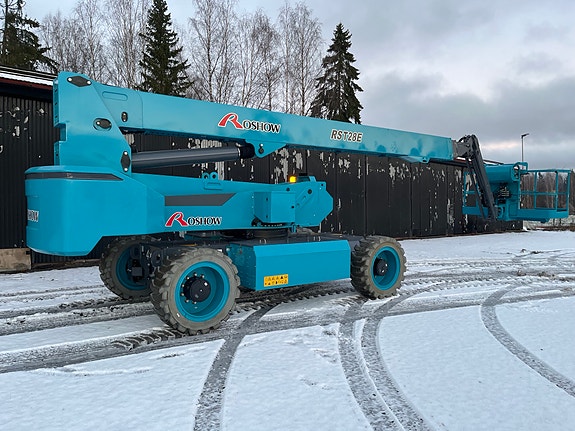 Roshow RST28E Elektrisk 28m bomlift, på lager ! 628ah Batteri!