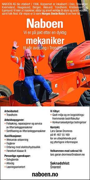 Bilde 1 av 3 i jobbannonse-galleriet