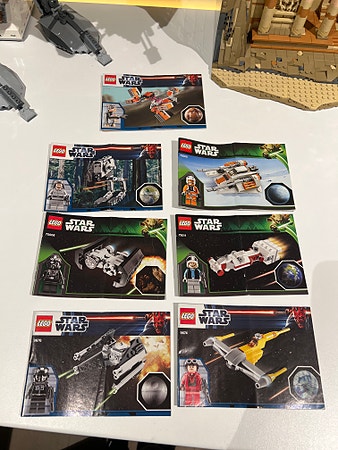 Lego Star Wars Planet Sett - 8 stk