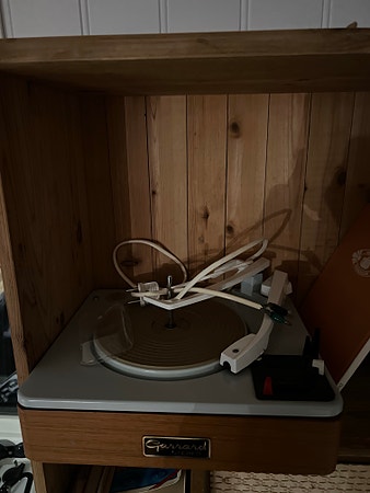 Platespiller retro vintage