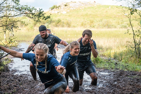 Jepp, vi er sporty inni mellom også!