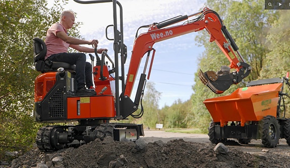 Everun 1000 kg demo maskin