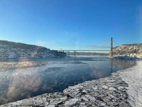 Vinterutsikt fra Hovedmøterommet