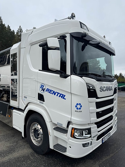 Scania ROLBA Minikombi på Scania R560 6x2 chassis