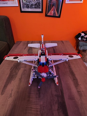 Lego Technic | 42040 Fire Plane | Brukt / %100 Komplett / Uten Eske & Manual