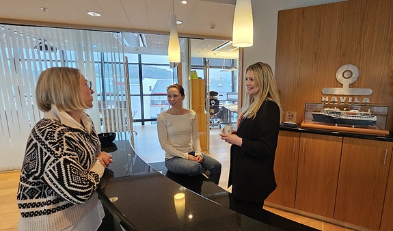 Fagmiljø med kjekke kollegaer