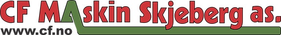 CF Maskin Skjeberg as logo