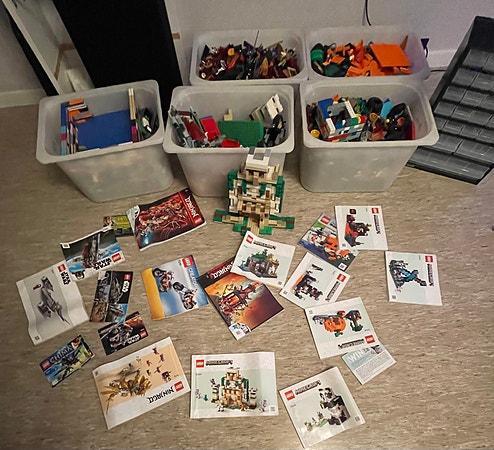 LEGO Star Wars byggeklosser sett ca 26 kilo