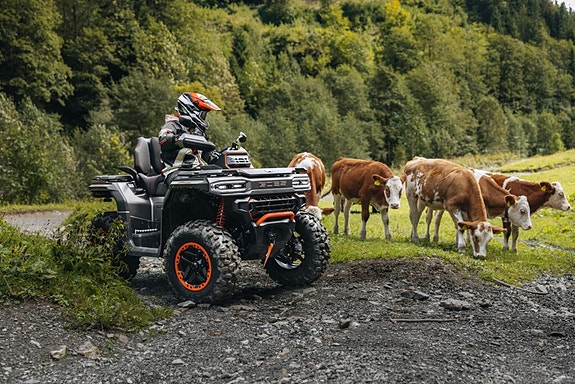 Goes TERROX 1000 PRO Highland ABS - Varme i sete & Håndtak - Støtfanger foran & bak - Bakboks 2 of 5