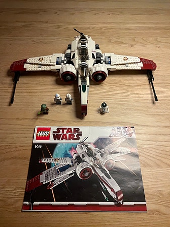 LEGO Star Wars, 8088, ARC-170 Starfighter, komplett