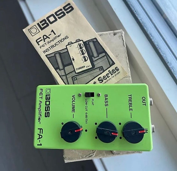 Boss FA-1 FET Amplifier | FINN-torget
