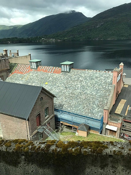 Stort skifer prosjekt i Vaksdal.