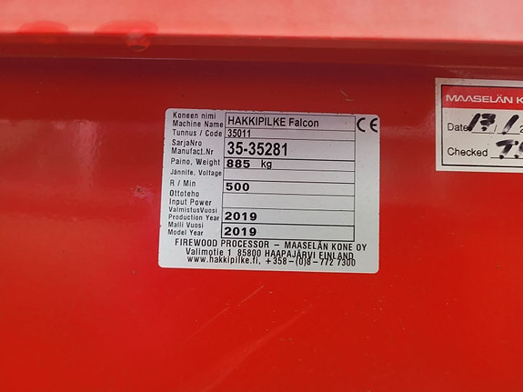 Hakki Pilke Falcon 35