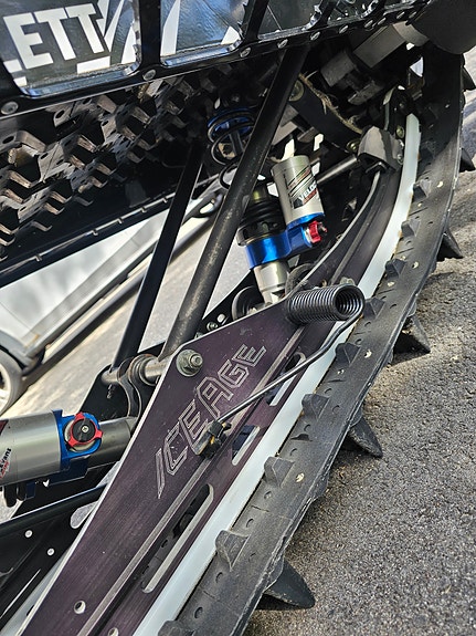 Polaris 850 RMK KHAOS 155" SHORTY/34" WOODPECKER/ICE AGE/SLP 26 of 30