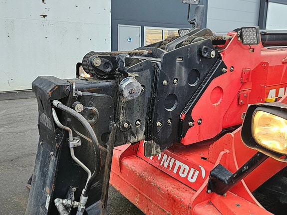 Manitou MT 1840 ST3B, 5918 timer, 2015 mod, 18 meter, Pallegaffel, Skuff, jib, 4 ton løftekapasitet. 20 of 30
