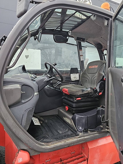 Manitou MT 1840 ST3B, 5918 timer, 2015 mod, 18 meter, Pallegaffel, Skuff, jib, 4 ton løftekapasitet. 27 of 30