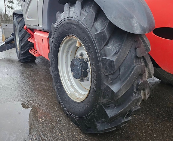 Manitou MT 1840 ST3B, 5918 timer, 2015 mod, 18 meter, Pallegaffel, Skuff, jib, 4 ton løftekapasitet. 23 of 30