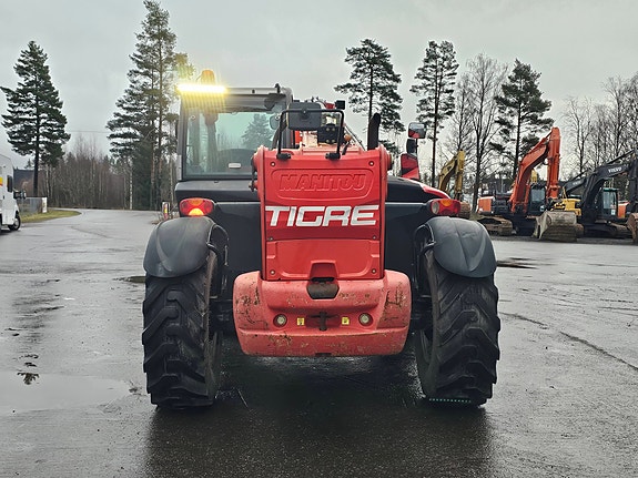 Manitou MT 1840 ST3B, 5918 timer, 2015 mod, 18 meter, Pallegaffel, Skuff, jib, 4 ton løftekapasitet. 4 of 5