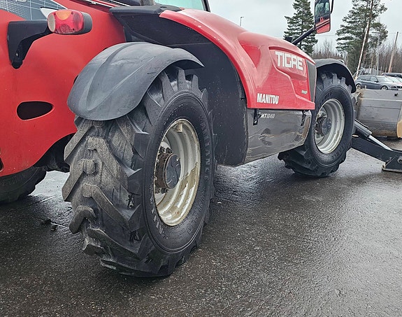 Manitou MT 1840 ST3B, 5918 timer, 2015 mod, 18 meter, Pallegaffel, Skuff, jib, 4 ton løftekapasitet. 26 of 30