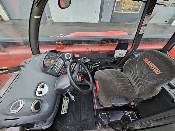 Manitou MT 1840 ST3B, 5918 timer, 2015 mod, 18 meter, Pallegaffel, Skuff, jib, 4 ton løftekapasitet. 29 of 30