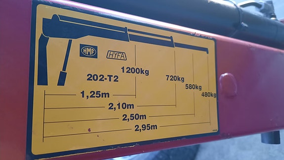 Iveco 70C18 *kran HMF 202 *plan 3.5m *INVERTER 1kW *EU-OK 14 of 28
