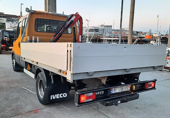 Iveco 70C18 *kran HMF 202 *plan 3.5m *INVERTER 1kW *EU-OK 6 of 28