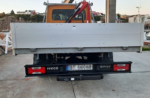 Iveco 70C18 *kran HMF 202 *plan 3.5m *INVERTER 1kW *EU-OK 7 of 28
