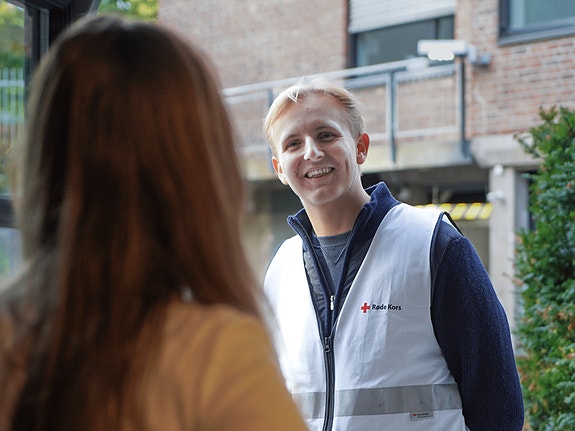 En av våre ververe simulerer en vanlig arbeidssituasjon. Kanskje du blir vår neste ambassadør?
