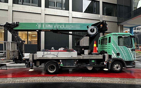 MAN TGL 7.150 *PALFINGER / WUMAG WT300 *JIB *30m *EURO 5 *VIDEO