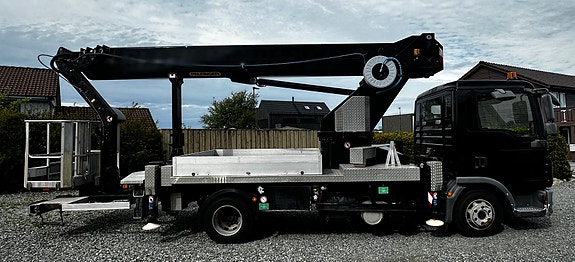 MAN TGL 7.150 *PALFINGER / WUMAG WT300 *JIB *30m *EURO 5 *VIDEO 8 of 25