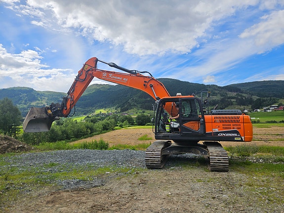 Doosan DX225LC-5 GPS, Tilt, 4850 Timer.