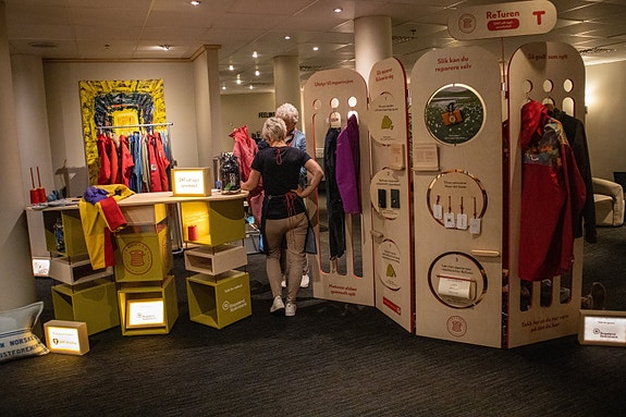 ReTuren sin egen stand. Foto: Agnethe Larsen
