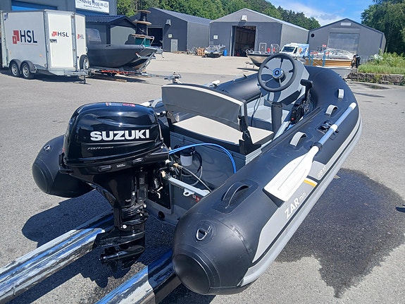ZAR 10MINI DeLux // Suzuki 9.9/18hk // NY PRIS // RIB med Alu skrog // EL start 4 of 7