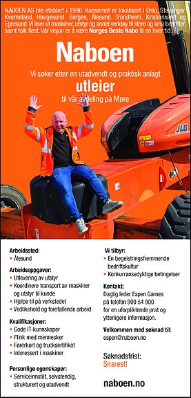 Bilde 1 av 2 i jobbannonse-galleriet