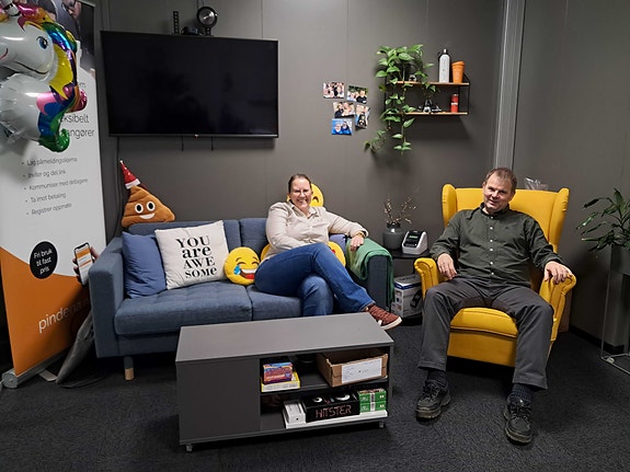 Sofakrok på kontoret