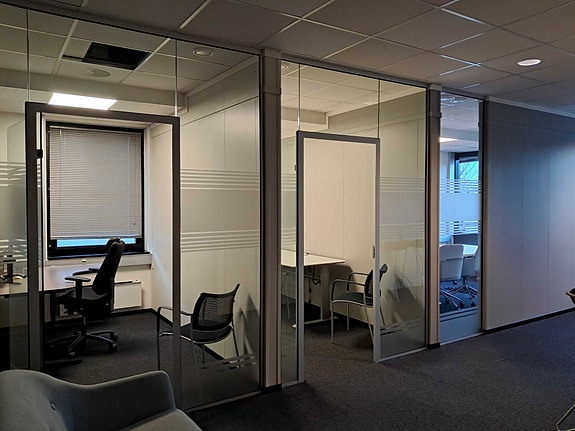 Felles møterom i etasjen