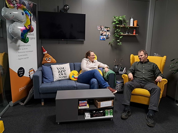 Sofakrok på kontoret